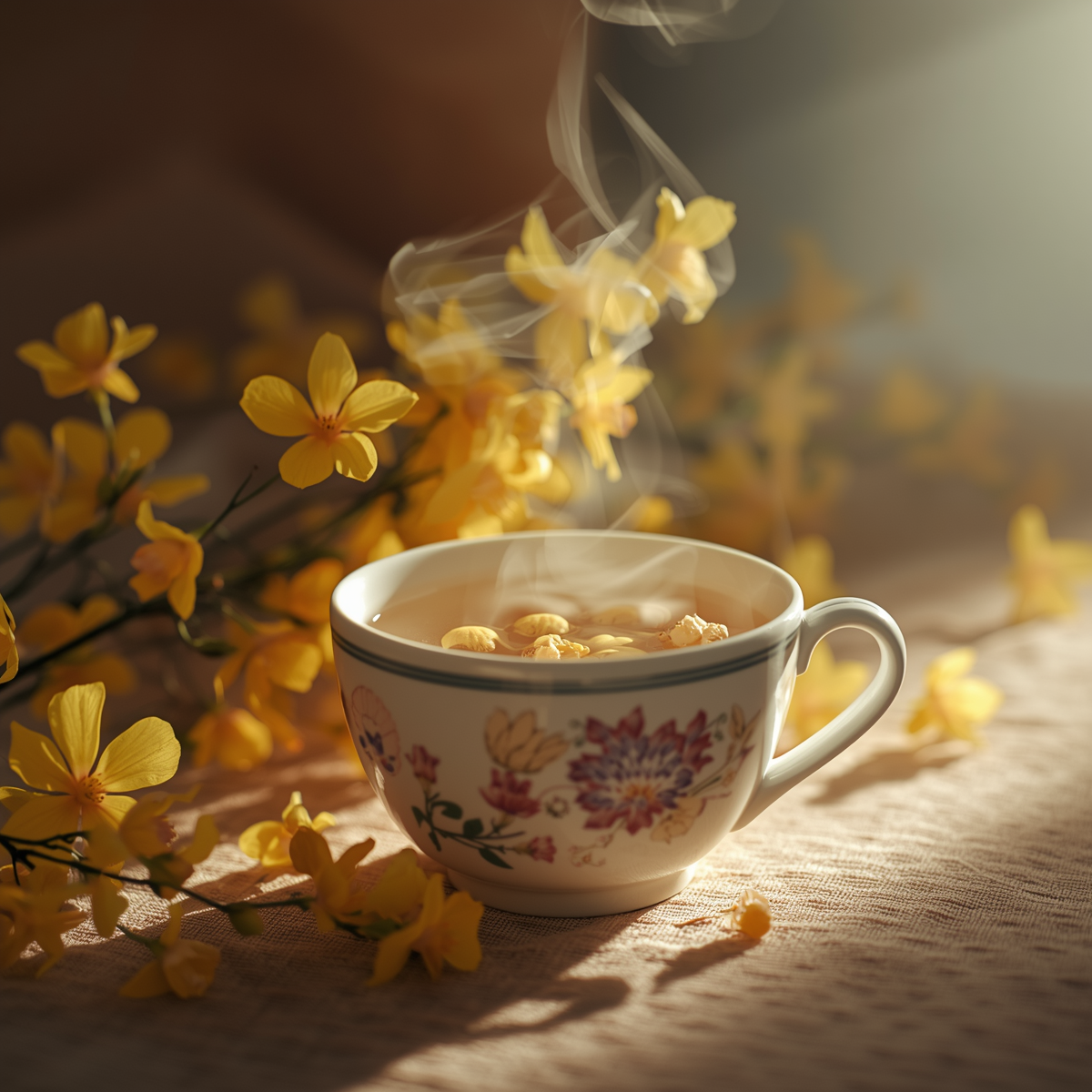 A Simple Mimosa Tea to Help Calm Your Mind