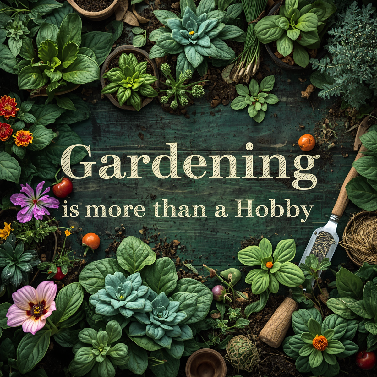 Gardening Is More Than a Hobby