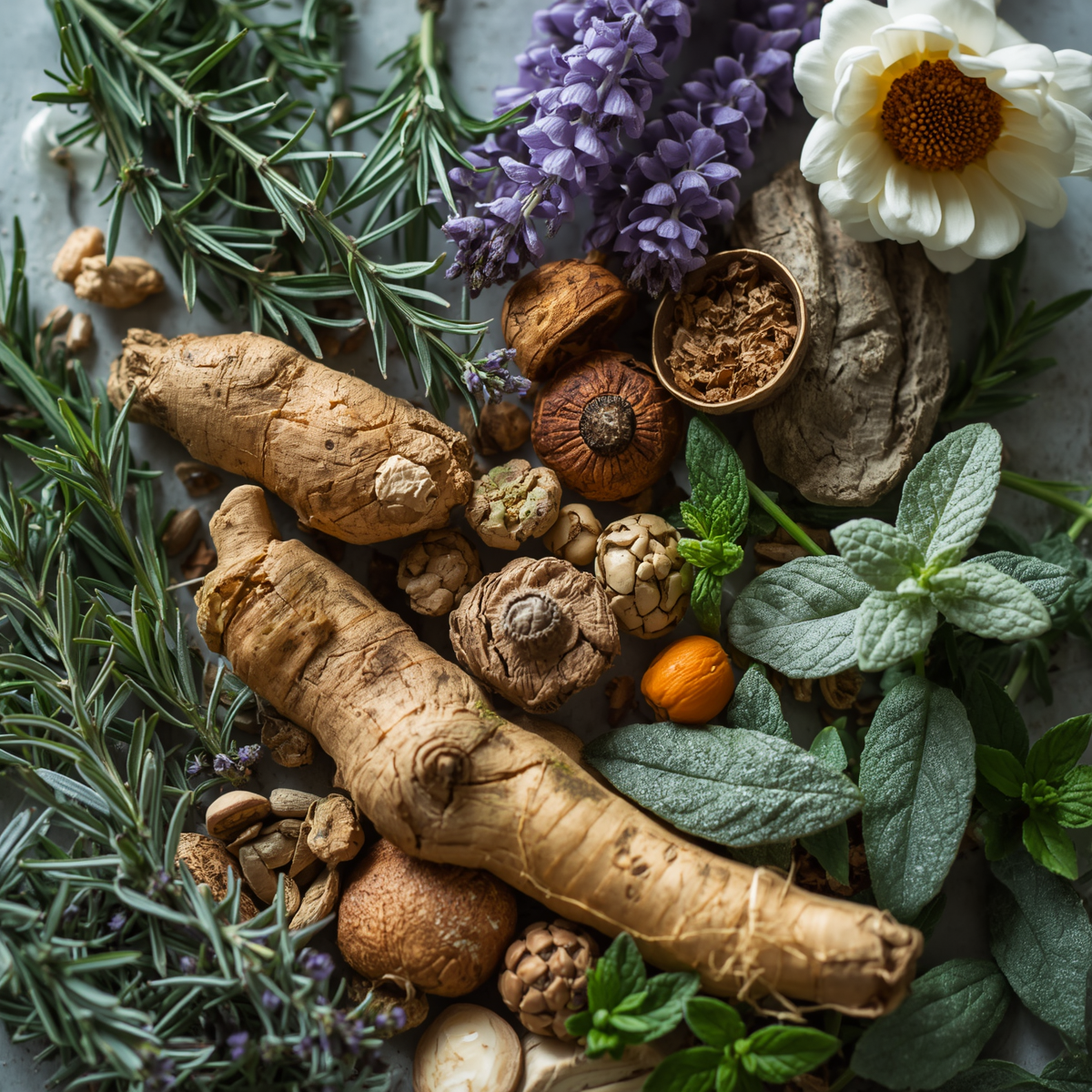 A Calming Herbal Tea Blend for Rest and Reflection